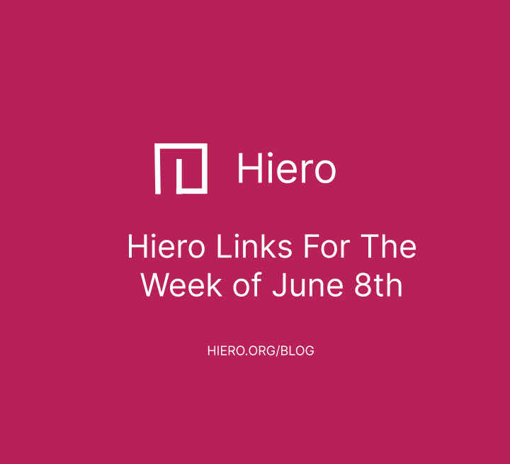 Hiero Links For The Week of June 8th